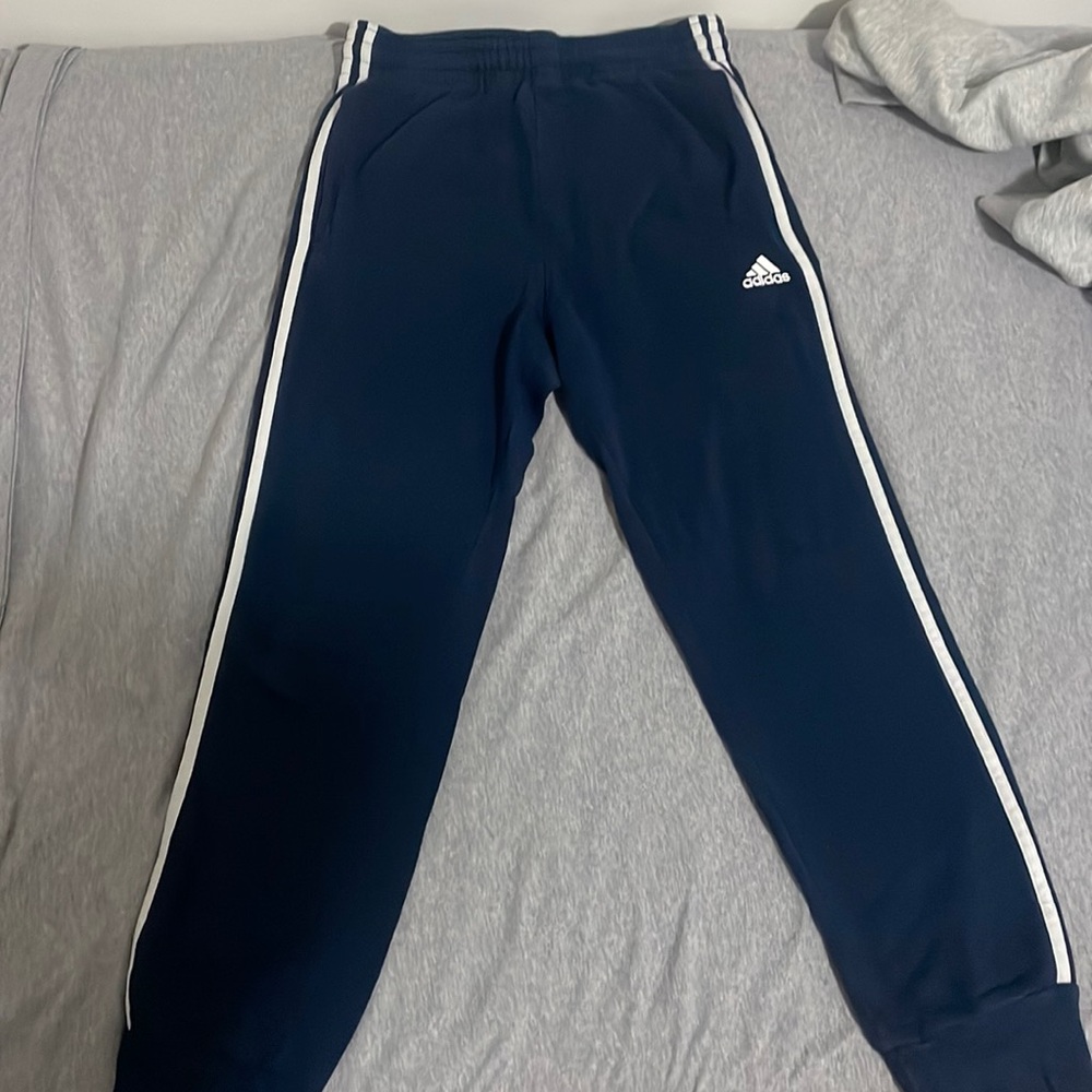 Adidas Navy Blue Sweatpants Size S